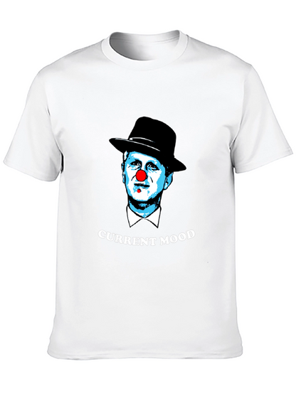 Current Mood Clown Graphic T-Shirt