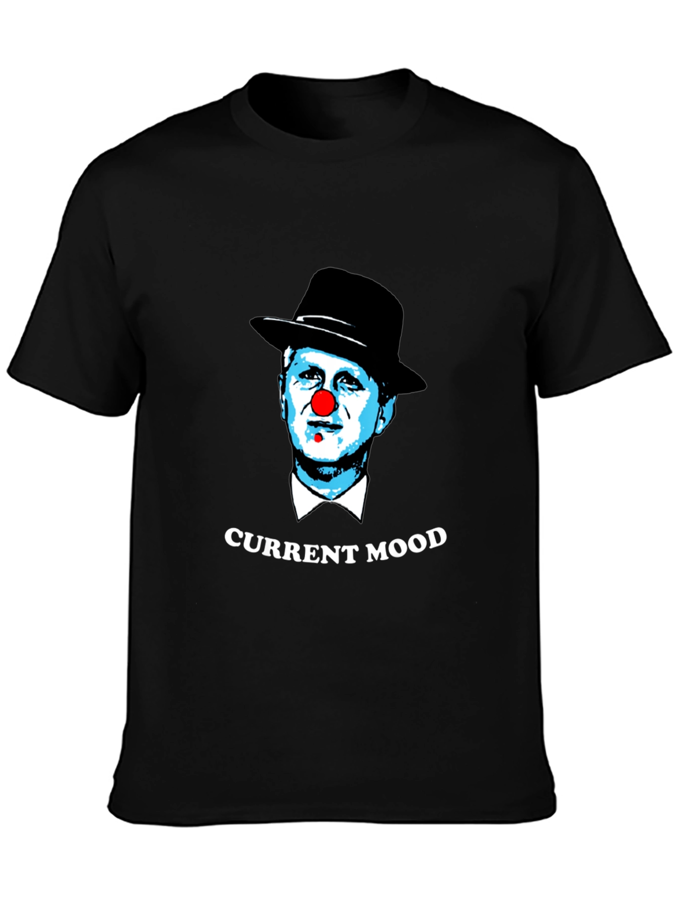 Current Mood Clown Graphic T-Shirt