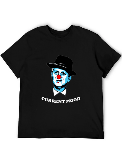 Current Mood Clown Graphic T-Shirt