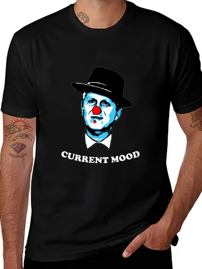 Current Mood Clown Graphic T-Shirt