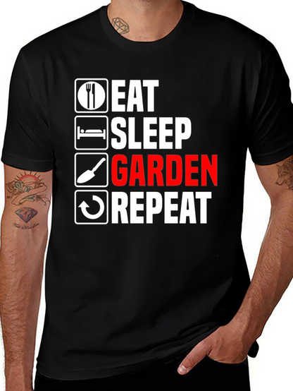 Eat Sleep Garden Repeat T-Shirt
