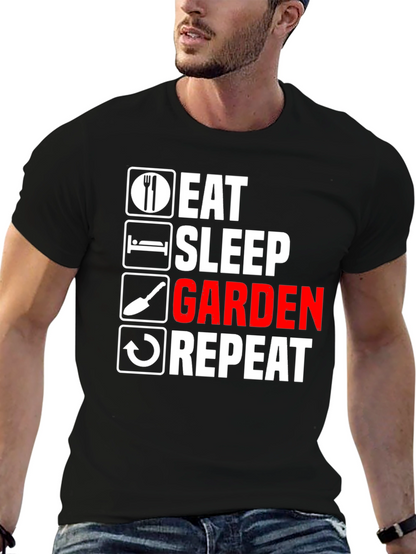 Eat Sleep Garden Repeat T-Shirt