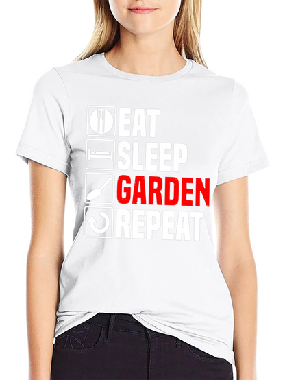 Eat Sleep Garden Repeat T-Shirt
