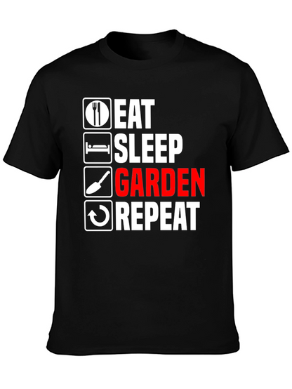 Eat Sleep Garden Repeat T-Shirt