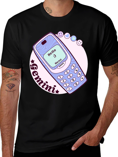 Gemini Zodiac Nokia Cell Phone T-Shirt