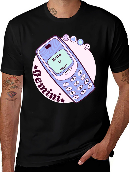 Gemini Zodiac Nokia Cell Phone T-Shirt