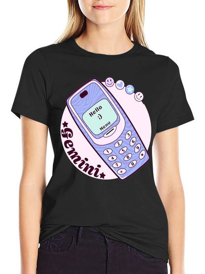 Gemini Zodiac Nokia Cell Phone T-Shirt