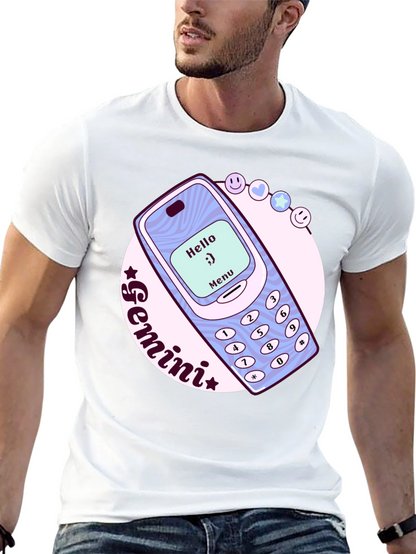 Gemini Zodiac Nokia Cell Phone T-Shirt