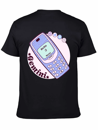 Gemini Zodiac Nokia Cell Phone T-Shirt