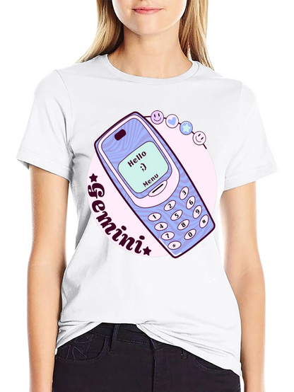 Gemini Zodiac Nokia Cell Phone T-Shirt
