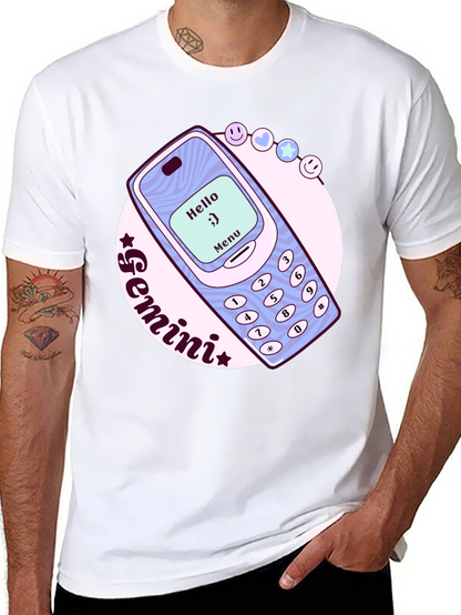 Gemini Zodiac Nokia Cell Phone T-Shirt