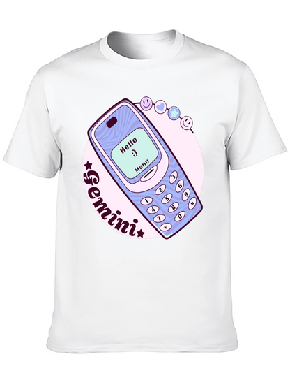 Gemini Zodiac Nokia Cell Phone T-Shirt