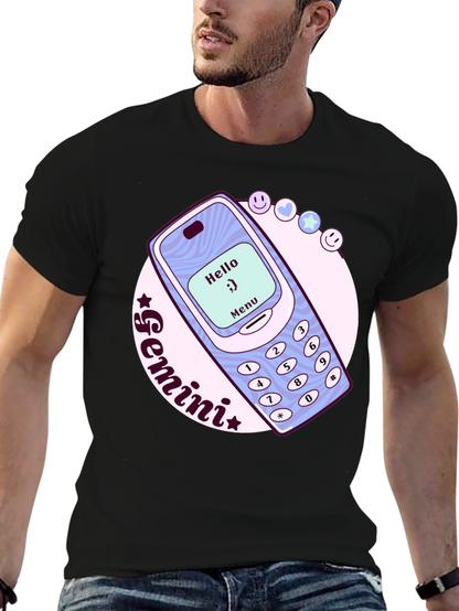 Gemini Zodiac Nokia Cell Phone T-Shirt