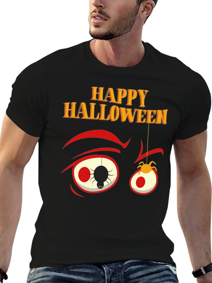 Happy Halloween Spider Eye T-Shirt