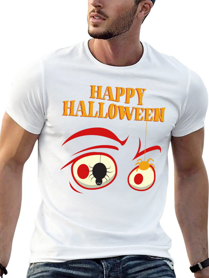 Happy Halloween Spider Eye T-Shirt