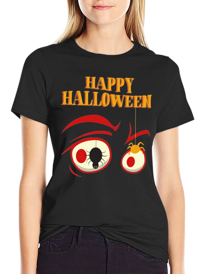 Happy Halloween Spider Eye T-Shirt
