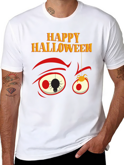Happy Halloween Spider Eye T-Shirt