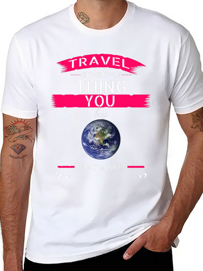 Travel is the Only Thing You Buy Graphic Tee
