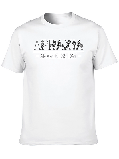 Apraxia Awareness Day Black T-Shirt