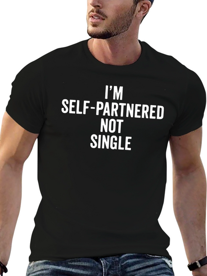 Self-Partnered T-Shirt - Unique Statement Tee