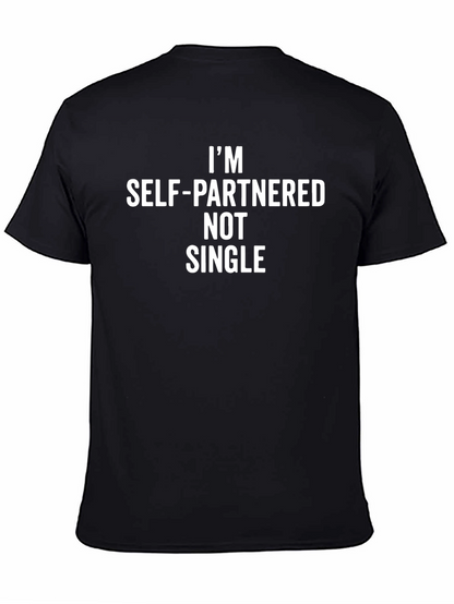 Self-Partnered T-Shirt - Unique Statement Tee