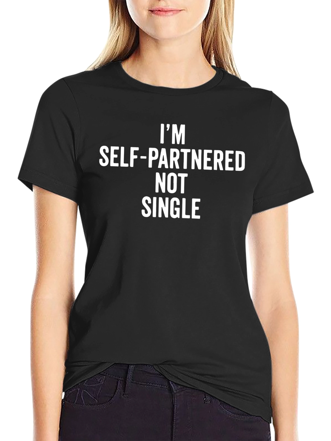 Self-Partnered T-Shirt - Unique Statement Tee