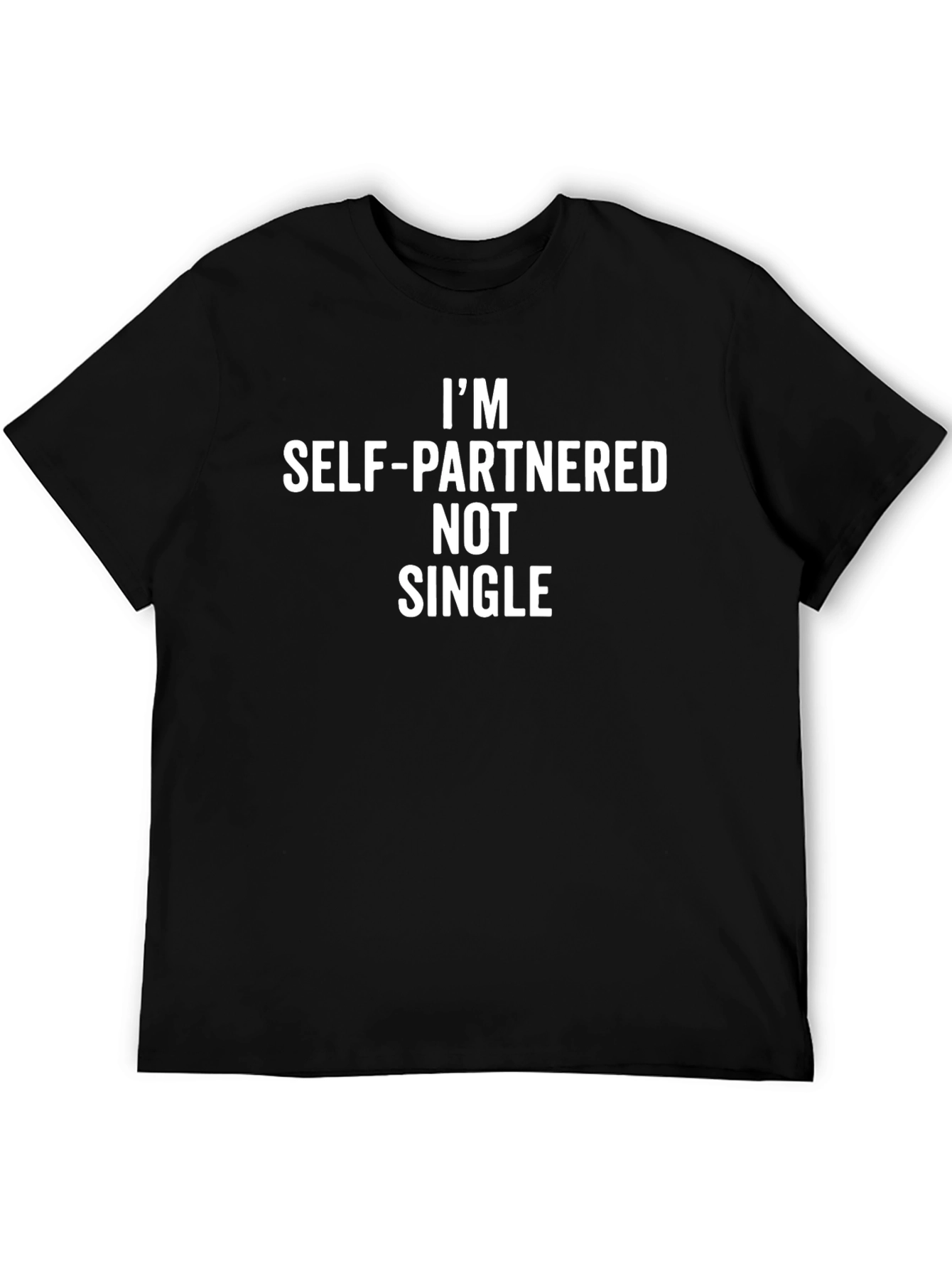 Self-Partnered T-Shirt - Unique Statement Tee