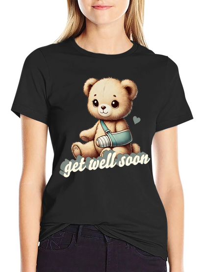 Get Well Soon Teddy Bear Graphic Tee