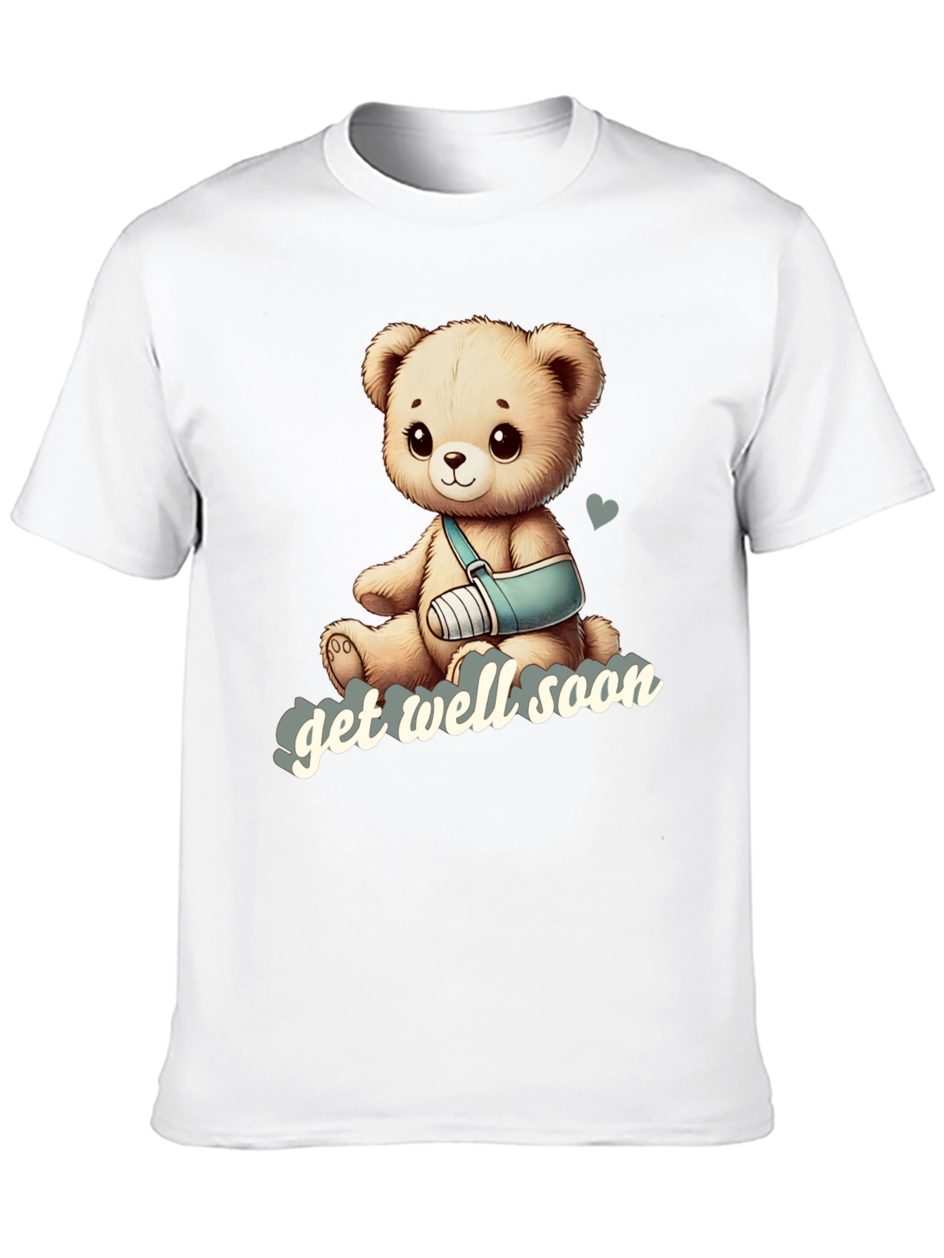 Get Well Soon Teddy Bear Graphic Tee