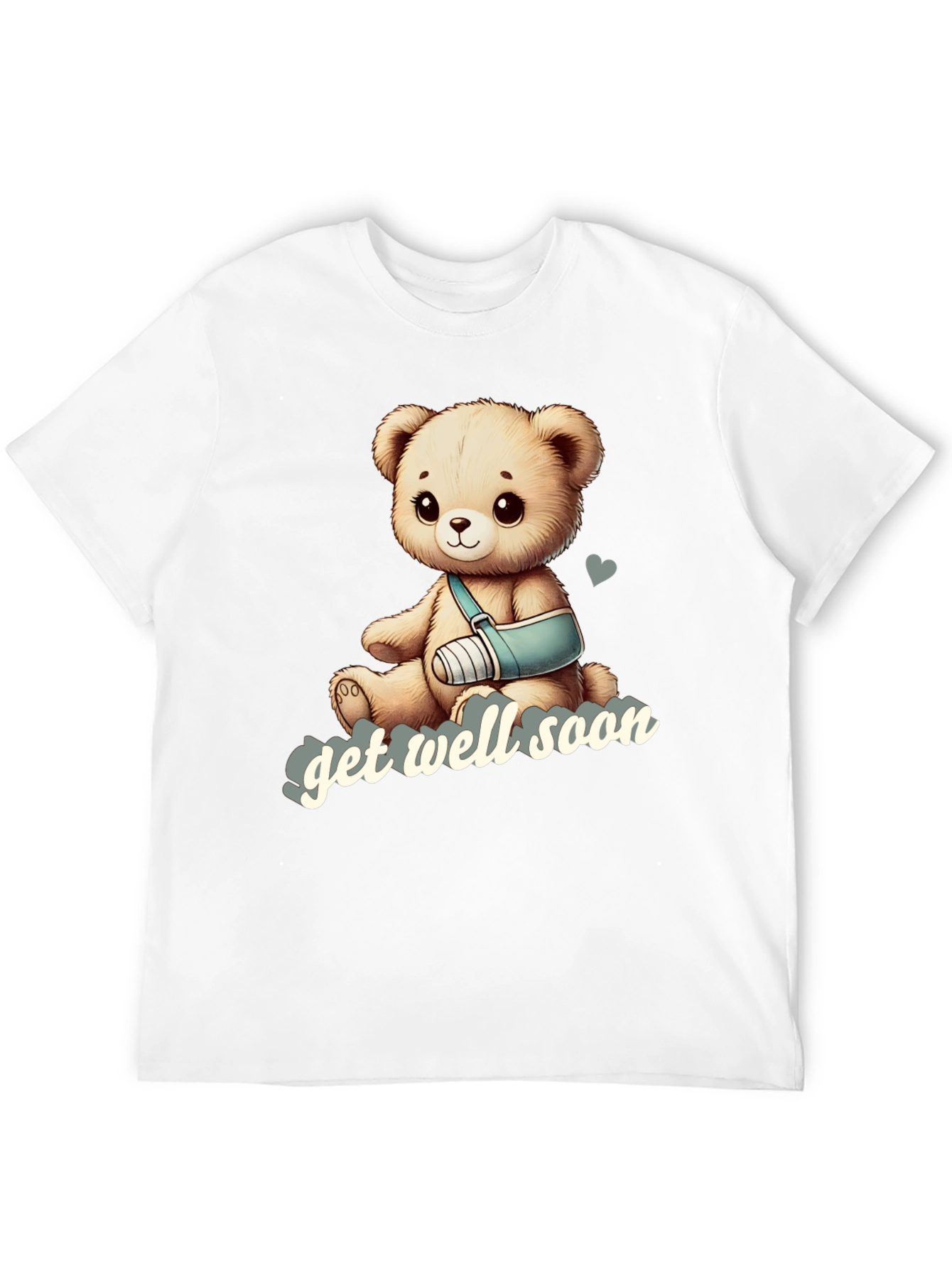 Get Well Soon Teddy Bear Graphic Tee