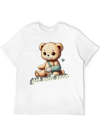 Get Well Soon Teddy Bear Graphic Tee