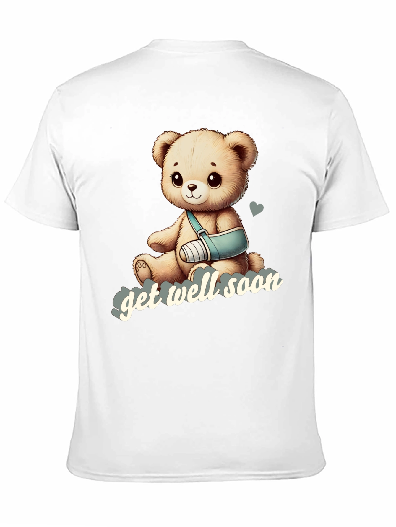 Get Well Soon Teddy Bear Graphic Tee