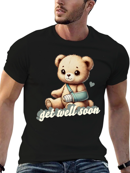 Get Well Soon Teddy Bear Graphic Tee