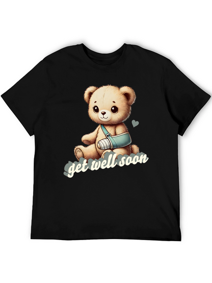 Get Well Soon Teddy Bear Graphic Tee