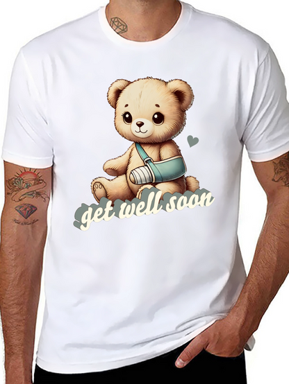 Get Well Soon Teddy Bear Graphic Tee
