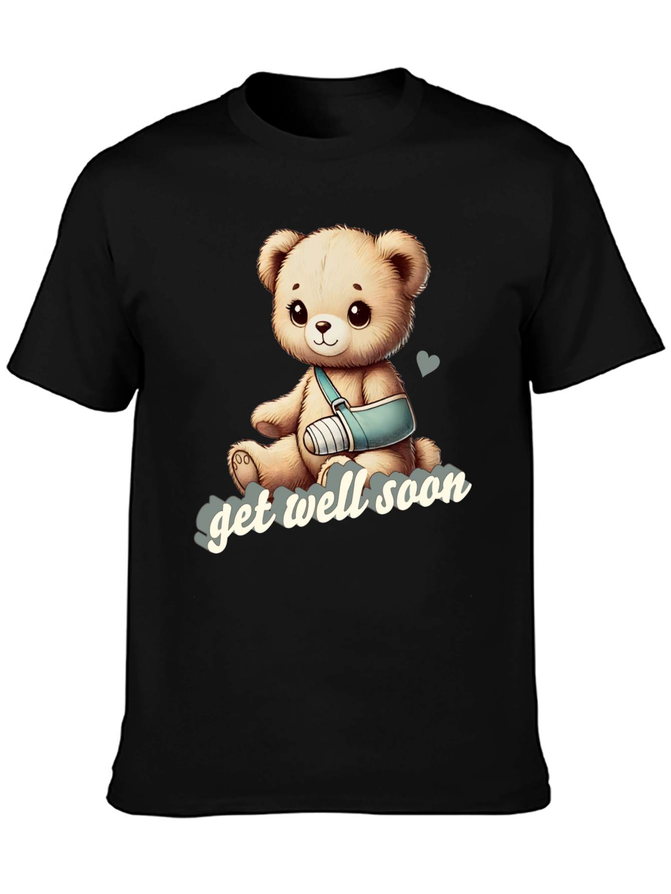 Get Well Soon Teddy Bear Graphic Tee