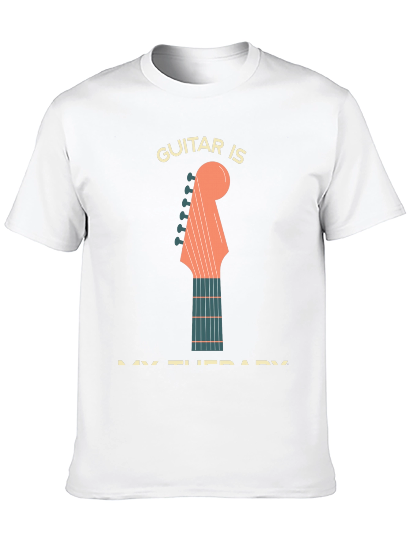Guitar Is My Therapy T-Shirt - Musician Apparel