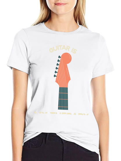 Guitar Is My Therapy T-Shirt - Musician Apparel