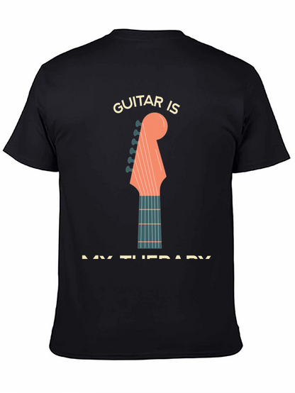 Guitar Is My Therapy T-Shirt - Musician Apparel