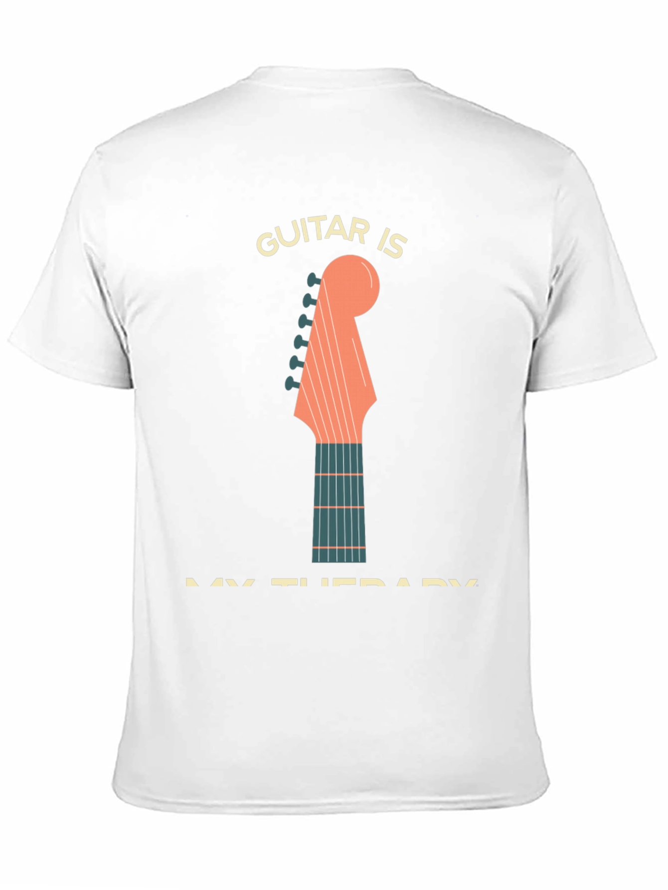 Guitar Is My Therapy T-Shirt - Musician Apparel