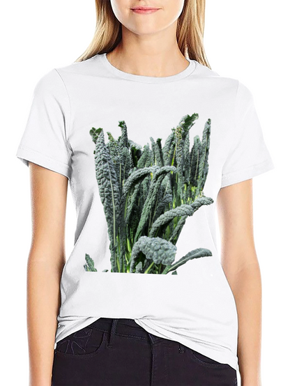 Kale Graphic Black T-Shirt