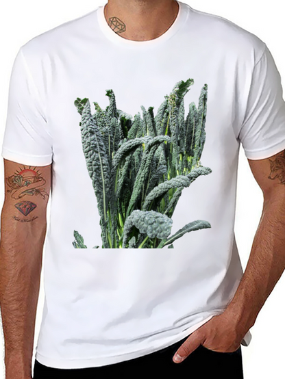 Kale Graphic Black T-Shirt