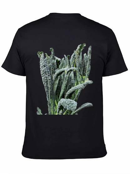Kale Graphic Black T-Shirt