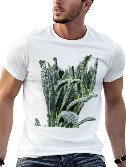 Kale Graphic Black T-Shirt