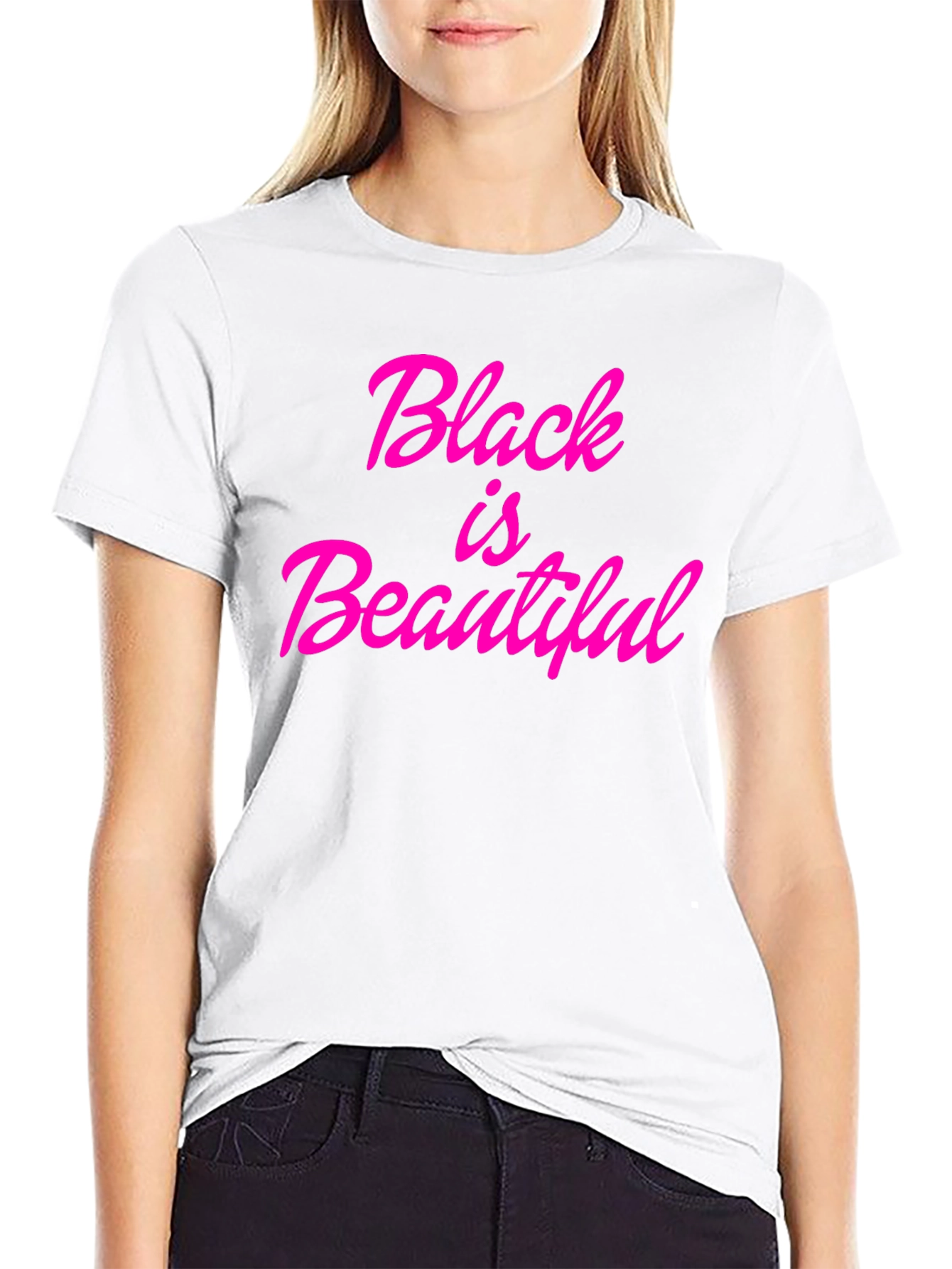 Black is Beautiful Graphic Tee - Stylish Empowerment T-Shirt