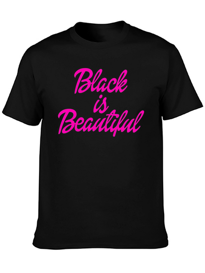 Black is Beautiful Graphic Tee - Stylish Empowerment T-Shirt