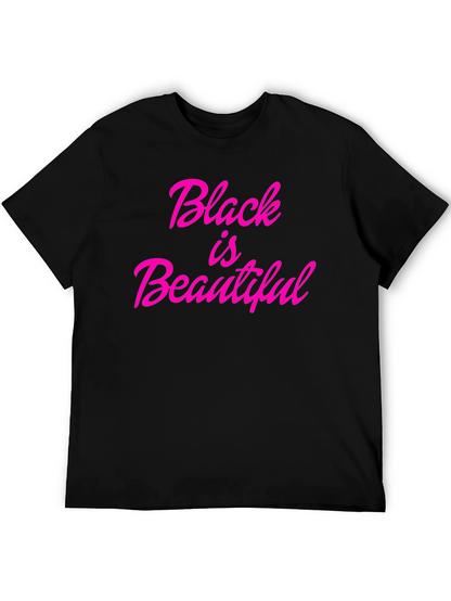 Black is Beautiful Graphic Tee - Stylish Empowerment T-Shirt