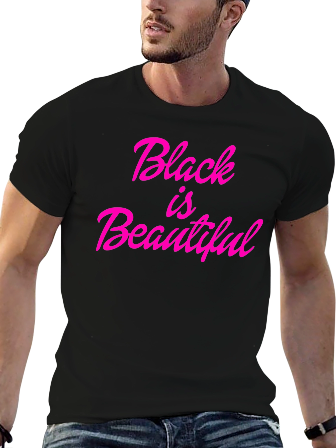 Black is Beautiful Graphic Tee - Stylish Empowerment T-Shirt