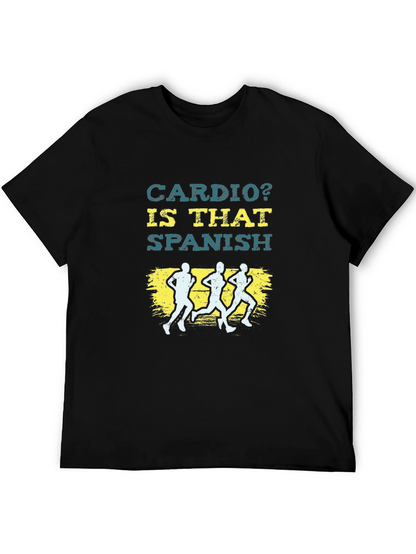 Cardio? Is That Spanish Funny Running T-Shirt