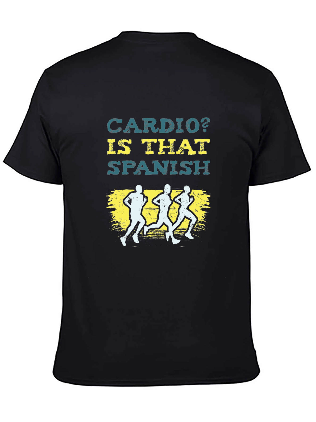 Cardio? Is That Spanish Funny Running T-Shirt